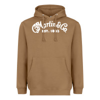 Toasted Coconut martin est 1983 Heavyweight Hoodie - SnappyArt