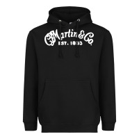 Black martin est 1983 Heavyweight Hoodie - SnappyArt