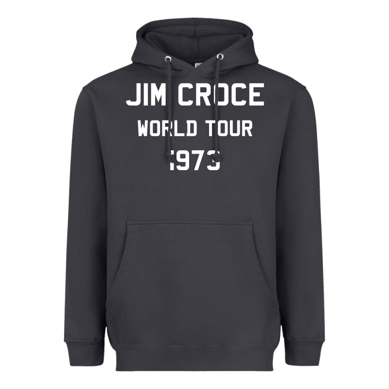 Jim Croce World Tour 1973 Heavyweight Hoodie by SnappyArt | Teevron