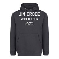 Smoke Jim Croce World Tour 1973 Heavyweight Hoodie - SnappyArt