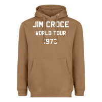 Toasted Coconut Jim Croce World Tour 1973 Heavyweight Hoodie - SnappyArt