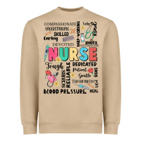 Mushroom nurse word Heavyweight Sweatshirt - JahusDesignShop