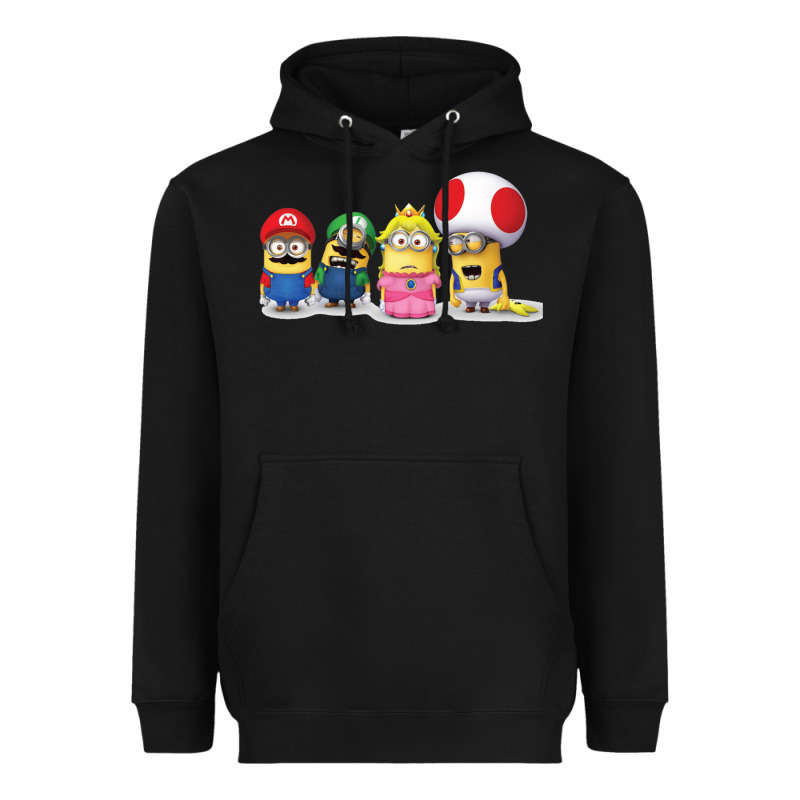 Super Minion Bros Heavyweight Hoodie by FloraArt | Teevron