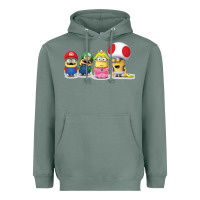 Sage Super Minion Bros Heavyweight Hoodie - FloraArt