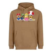 Toasted Coconut Super Minion Bros Heavyweight Hoodie - FloraArt