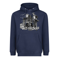 Navy the ghost and mr chicken green Heavyweight Hoodie - FloraArt