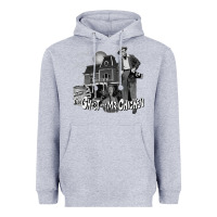 Heather Grey the ghost and mr chicken green Heavyweight Hoodie - FloraArt