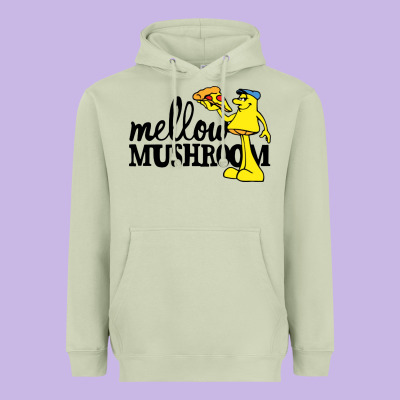 Mellow Mushroom Restaurant Heavyweight Hoodie Designed By Floraart