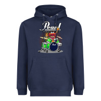 Animal Drummer Pearl Drums Heavyweight Hoodie | Teevron
