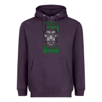 Plum Fear Doom Heavyweight Hoodie - FloraArt