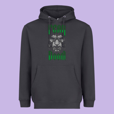 Fear Doom Heavyweight Hoodie Designed By Floraart