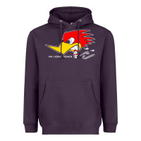 Plum mr horsepower clay smith cams cigar smoking woodpecker shirt for man f Heavyweight Hoodie - FloraArt
