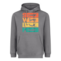 Storm retro vintage swimming gift for swimmers t shirt Heavyweight Hoodie - FloraArt