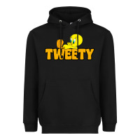 Black tweety Heavyweight Hoodie - FloraArt