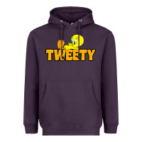 Plum tweety Heavyweight Hoodie - FloraArt
