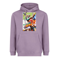 Lavender KIKAIDA POSTER Heavyweight Hoodie - FloraArt