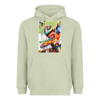 Matcha KIKAIDA POSTER Heavyweight Hoodie - FloraArt