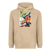 Mushroom KIKAIDA POSTER Heavyweight Hoodie - FloraArt