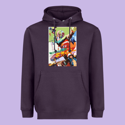 Kikaida Poster Heavyweight Hoodie Designed By Floraart