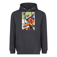 Smoke KIKAIDA POSTER Heavyweight Hoodie - FloraArt