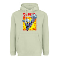 Matcha ultraman exclusive yellow Heavyweight Hoodie - FloraArt