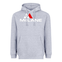 Heather Grey cool mclane design Heavyweight Hoodie - FloraArt