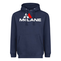 Navy cool mclane design Heavyweight Hoodie - FloraArt