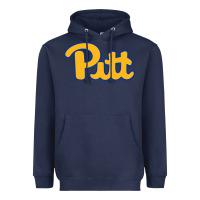 Navy Pitt Panthers Heavyweight Hoodie - FloraArt