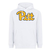 White Pitt Panthers Heavyweight Hoodie - FloraArt