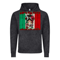 Vintage Black mexican messy bun mamacita Vintage Hoodie - BundleAndBundleShop