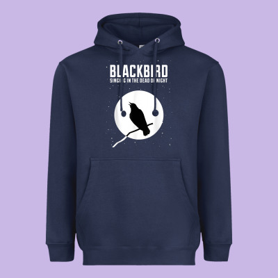 Blackbird Singing In The Dead Of Night T Shirt Heavyweight Hoodie Designed By Floraart