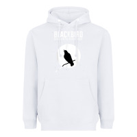 White blackbird singing in the dead of night t shirt Heavyweight Hoodie - FloraArt