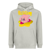 Moon Dust kirby men's pink Heavyweight Hoodie - FloraArt