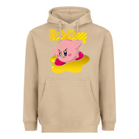 Mushroom kirby men's pink Heavyweight Hoodie - FloraArt