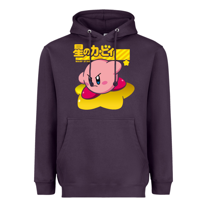 Kirby Men's Pink Heavyweight Hoodie by FloraArt | Teevron