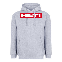 Heather Grey hilti Heavyweight Hoodie - FloraArt