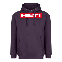 Plum hilti Heavyweight Hoodie - FloraArt