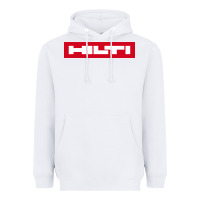 White hilti Heavyweight Hoodie - FloraArt