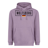Lavender wolfsburg deutschland germany german flag Heavyweight Hoodie - FloraArt