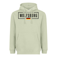 Matcha wolfsburg deutschland germany german flag Heavyweight Hoodie - FloraArt
