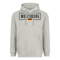 Wolfsburg Deutschland Germany German Flag Heavyweight Hoodie | Teevron