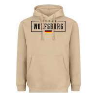 Mushroom wolfsburg deutschland germany german flag Heavyweight Hoodie - FloraArt