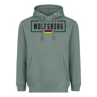 Sage wolfsburg deutschland germany german flag Heavyweight Hoodie - FloraArt