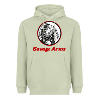 Matcha Savage Arms Heavyweight Hoodie - FloraArt