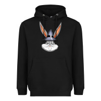 Black bugs bunny Heavyweight Hoodie - FloraArt
