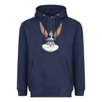 Navy bugs bunny Heavyweight Hoodie - FloraArt