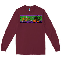 Burgundy halloween mama 11 oz mug Long Sleeve Tee - BundleAndBundleShop