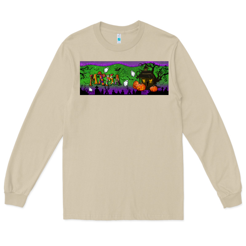 Halloween Mama 11 Oz Mug Long Sleeve Tee by BundleAndBundleShop | Teevron