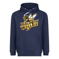 Navy baldwin wallace university yellowjackets Heavyweight Hoodie - FloraArt