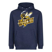 Navy Baldwin wallace university yellowjackets Heavyweight Hoodie - FloraArt